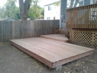 Tiered Deck Build