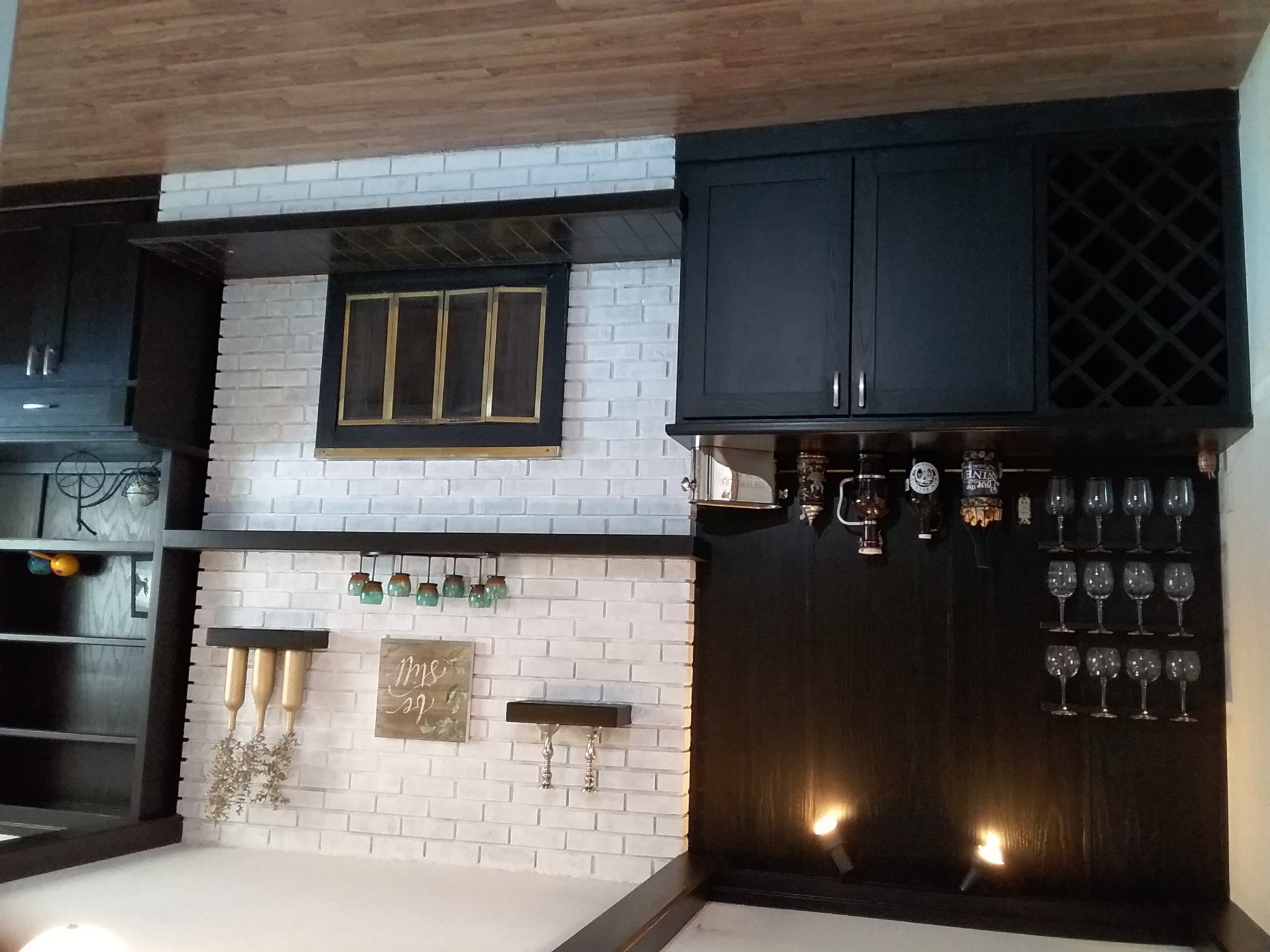 Interior Stain and Carpentry