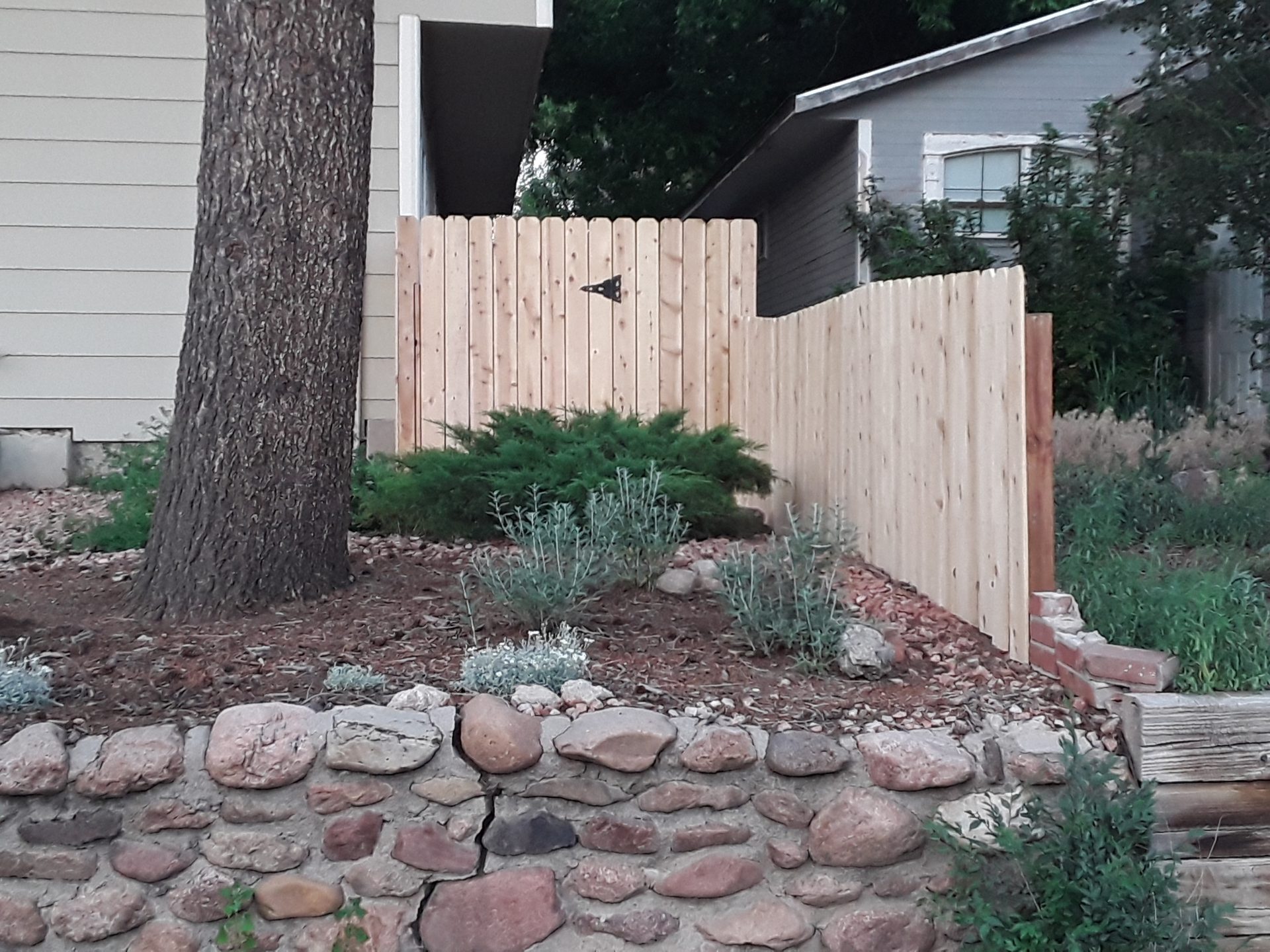 New Fencing and Privacy Gate