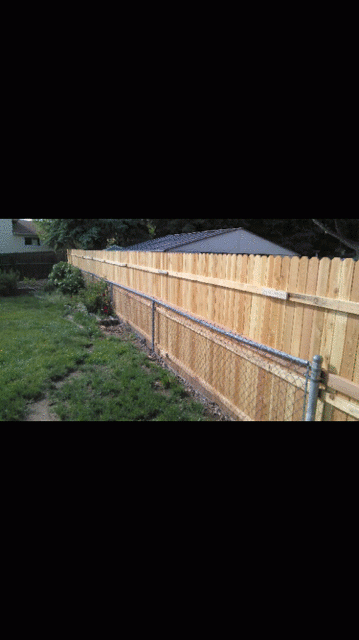 Privacy Fence Chain Link Upgrade