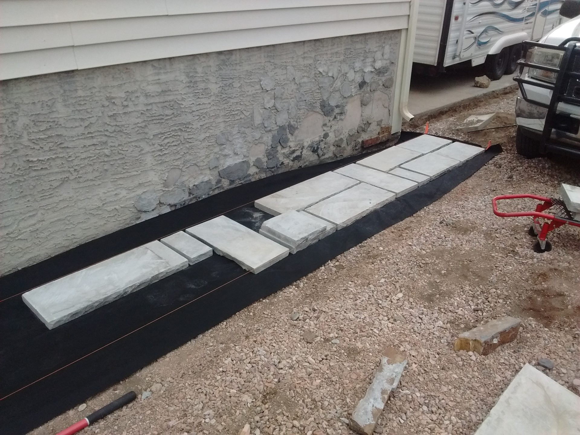 Side Yard transformation 